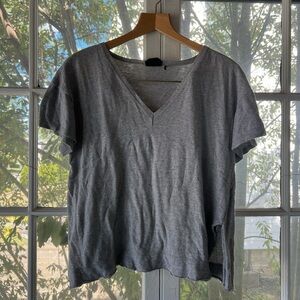 Out From Under Stay Grey Knotted Tunic Top
